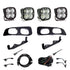 Ford Super Duty 2023-On Dual Sportsmen Fog Pocket Kit Baja Designs